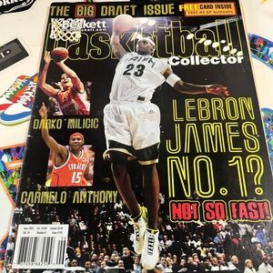 Becket Basketball June 2003 - THE BIG DRAFT ISSUE "Lebron James No. 1"